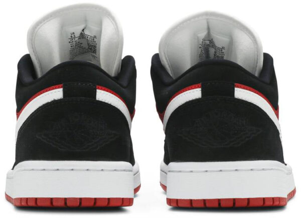 Jordan 1 Low Black White Gym Red (Women's) DC0774-016 - Nicesk photo 4