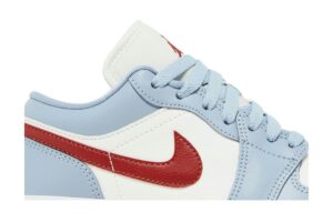 Jordan 1 Low Blue Whisper Dune Red (Women's) DC0774-164 - Nicesk photo 2