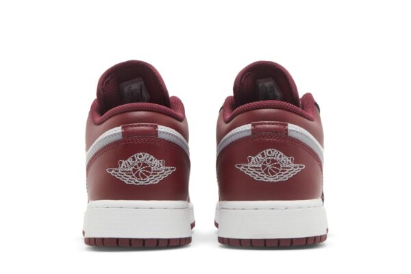 Jordan 1 Low Bordeaux (GS) 553560-615 - Nicesk photo 6