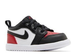 Jordan 1 Low Bred Toe 2.0 (GS) 553560-161 - Nicesk photo 2