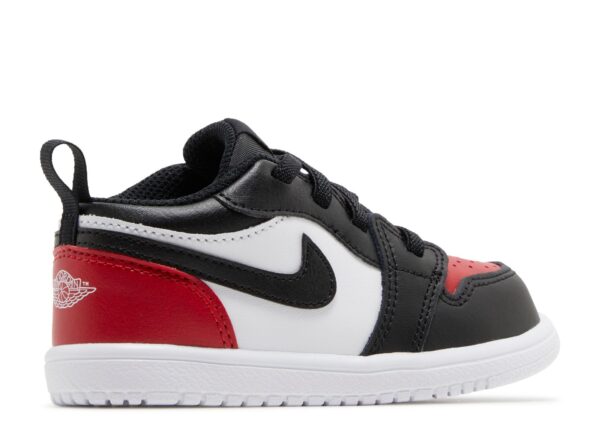 Jordan 1 Low Bred Toe 2.0 (GS) 553560-161 - Nicesk photo 3