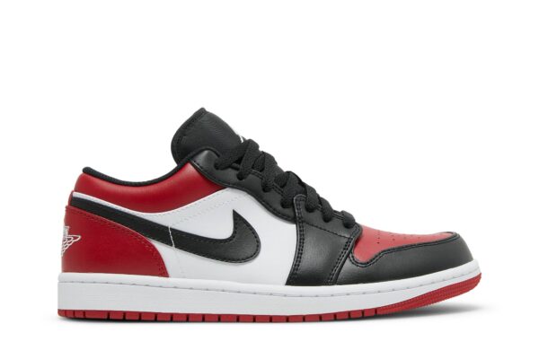 Jordan 1 Low Bred Toe 553558-612 - Nicesk photo 1