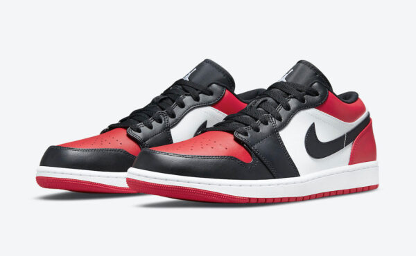 Jordan 1 Low Bred Toe 5553558-612 - Nicesk photo 4