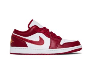 Jordan 1 Low Cardinal Red 553558-607 - Nicesk photo 1