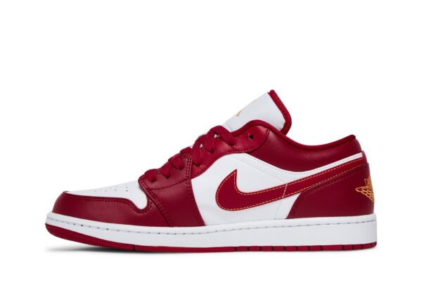Jordan 1 Low Cardinal Red 553558-607 - Nicesk photo 3