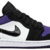 Jordan 1 Low Court Purple 553558-125 - Nicesk photo 1