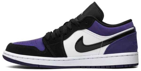 Jordan 1 Low Court Purple 553558-125 - Nicesk photo 3