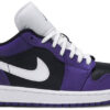 Jordan 1 Low Court Purple Black 553558-501 - Nicesk photo 1