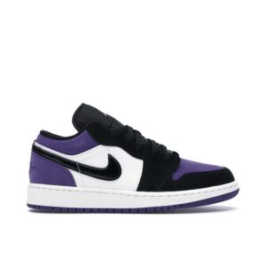 Jordan 1 Low Court Purple (GS) 553560-125 - Nicesk photo 1