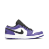 Jordan 1 Low Court Purple White 553558-500 - Nicesk photo 1
