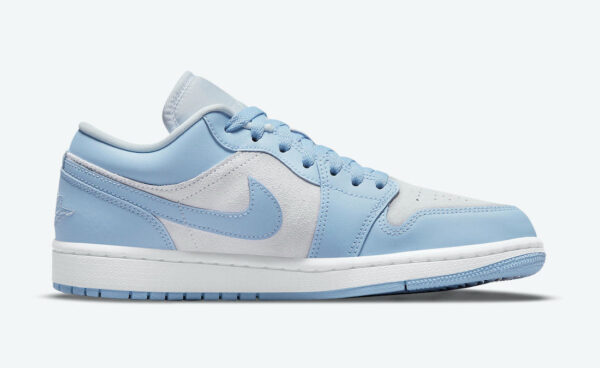 Jordan 1 Low Football Grey Aluminum (Women's) DC0774-050 - Nicesk photo 3