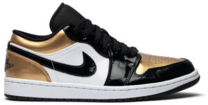 Jordan 1 Low Gold Toe CQ9447-700 - Nicesk photo 1