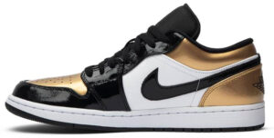 Jordan 1 Low Gold Toe CQ9447-700 - Nicesk photo 2