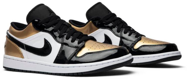 Jordan 1 Low Gold Toe CQ9447-700 - Nicesk photo 3