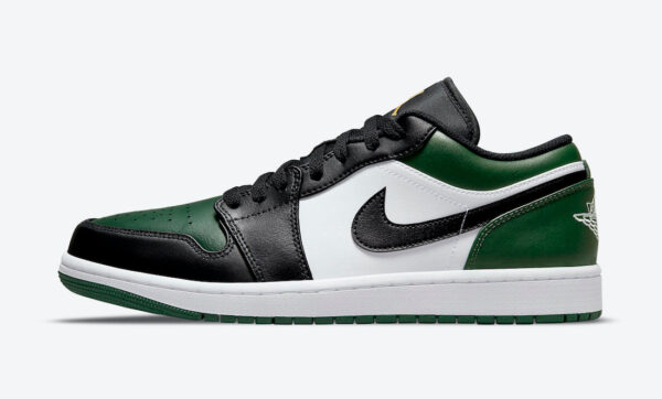 Jordan 1 Low Green Toe 553558-371 - Nicesk photo 3