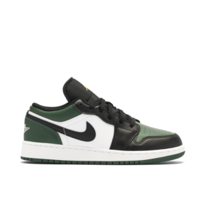 Jordan 1 Low Green Toe (GS) 553560-371 - Nicesk photo 1