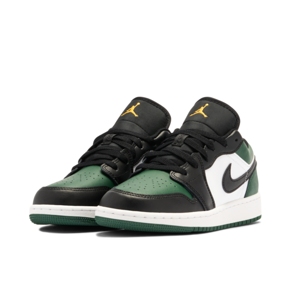 Jordan 1 Low Green Toe (GS) 553560-371 - Nicesk photo 4