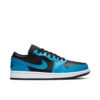 Jordan 1 Low Laser Blue Black 553558-410 - Nicesk photo 1