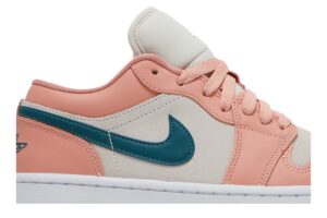 Jordan 1 Low Light Madder Root (Women's) DC0774-800 - Nicesk photo 2