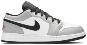 Jordan 1 Low Light Smoke Grey (GS) 553560-030 - Nicesk photo 1