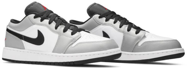 Jordan 1 Low Light Smoke Grey (GS) 553560-030 - Nicesk photo 3