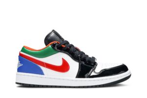 Jordan 1 Low Multi-Color Black Toe (Women's) CZ4776-101 - Nicesk photo 1
