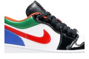 Jordan 1 Low Multi-Color Black Toe (Women's) CZ4776-101 - Nicesk photo 2