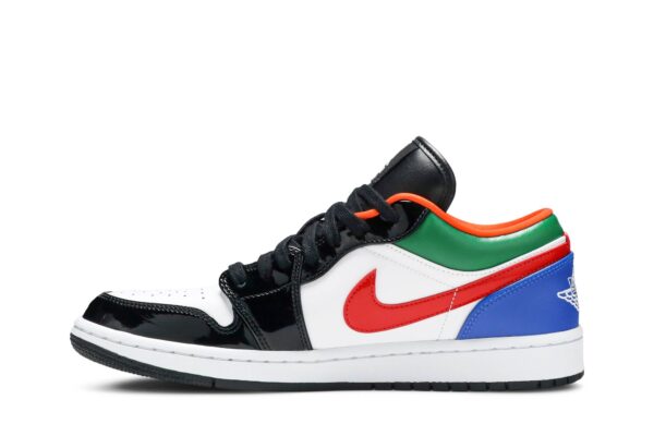 Jordan 1 Low Multi-Color Black Toe (Women's) CZ4776-101 - Nicesk photo 3