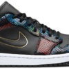 Jordan 1 Low Multicolor Snakeskin (2020) (Women's) CW5580-001 - Nicesk photo 1