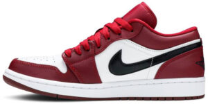 Jordan 1 Low Noble Red 553558-604 - Nicesk photo 2