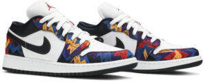 Jordan 1 Low Nothing But Net (GS) CZ8657-100 - Nicesk photo 2