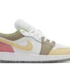 Jordan 1 Low Pastel Grind Vivid Green (GS) DJ0341-100 - Nicesk photo 1