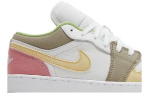 Jordan 1 Low Pastel Grind Vivid Green (GS) DJ0341-100 - Nicesk photo 2