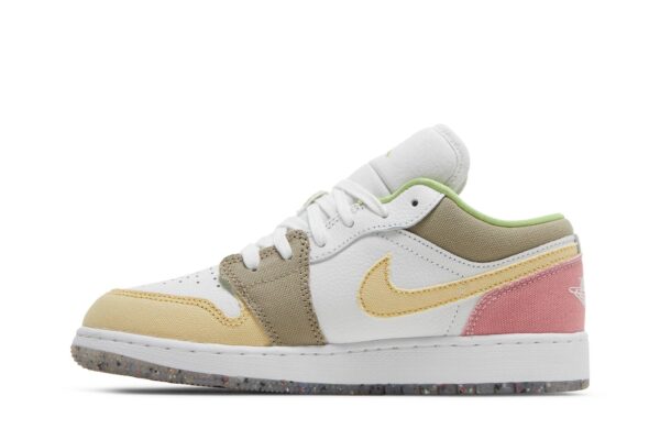 Jordan 1 Low Pastel Grind Vivid Green (GS) DJ0341-100 - Nicesk photo 3