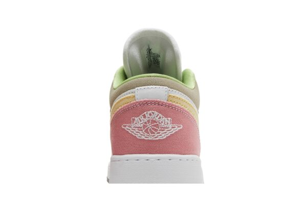 Jordan 1 Low Pastel Grind Vivid Green (GS) DJ0341-100 - Nicesk photo 7