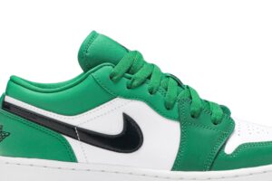 Jordan 1 Low Pine Green (GS) 553560-301 - Nicesk photo 2
