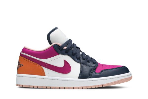 Jordan 1 Low Purple Magenta (Women's) DJ4342-400 - Nicesk photo 1