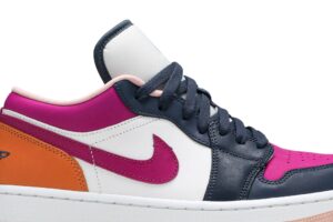 Jordan 1 Low Purple Magenta (Women's) DJ4342-400 - Nicesk photo 2