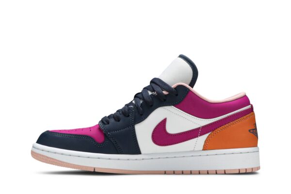 Jordan 1 Low Purple Magenta (Women's) DJ4342-400 - Nicesk photo 3