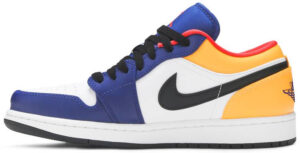 Jordan 1 Low Royal Yellow 553558-123 - Nicesk photo 2