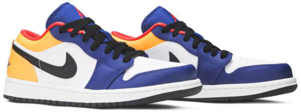Jordan 1 Low Royal Yellow 553558-123 - Nicesk photo 3