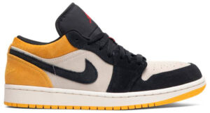 Jordan 1 Low Sail University Gold Black 553558-127 - Nicesk photo 1