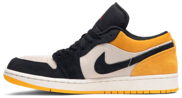 Jordan 1 Low Sail University Gold Black 553558-127 - Nicesk photo 5