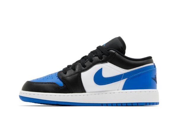 Jordan 1 Low SE Alternate Royal Toe (GS) 553560-140 - Nicesk photo 3