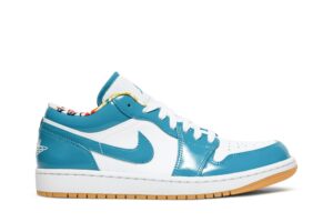 Jordan 1 Low SE Barcelona Cyber Teal DC6991-400 - Nicesk photo 1
