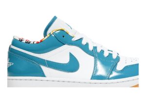 Jordan 1 Low SE Barcelona Cyber Teal DC6991-400 - Nicesk photo 2