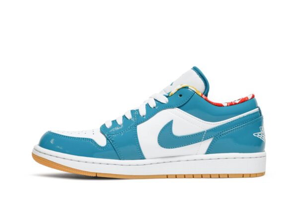 Jordan 1 Low SE Barcelona Cyber Teal DC6991-400 - Nicesk photo 3