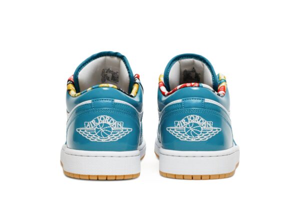 Jordan 1 Low SE Barcelona Cyber Teal DC6991-400 - Nicesk photo 6