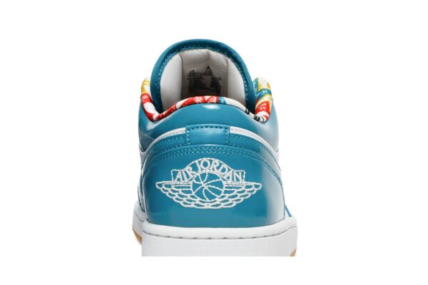 Jordan 1 Low SE Barcelona Cyber Teal DC6991-400 - Nicesk photo 7