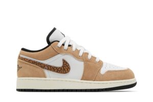 Jordan 1 Low SE Brown Elephant (GS) DZ5368-201 - Nicesk photo 1